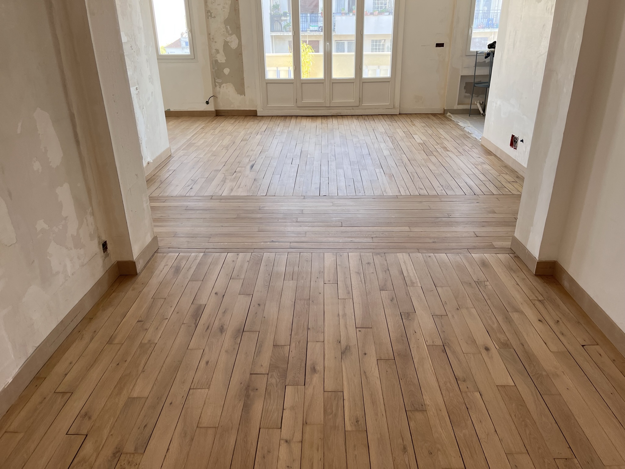 Rénovation parquet ancien