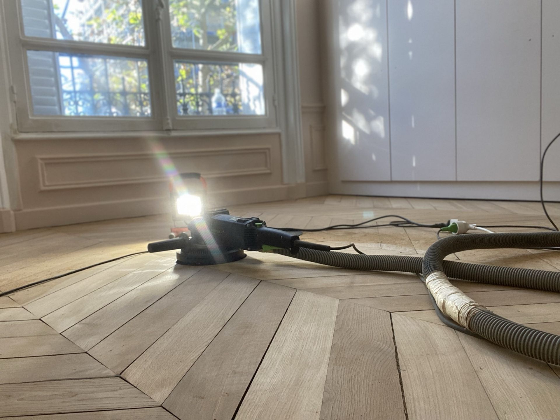 Rénovation parquet ancien