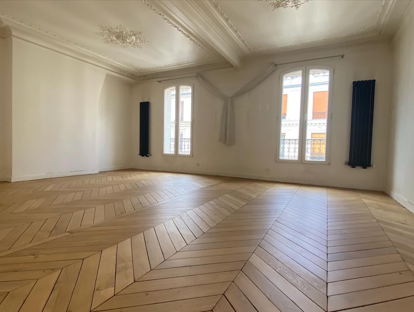 Pose parquet contemporain